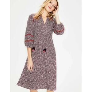 Boden heidi dress red